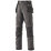 Dickies Holster Universal FLEX  Trousers Grey/Black 36" W 32" L