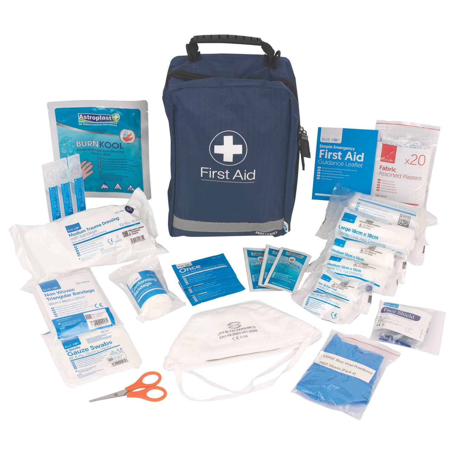 Wallace Cameron Builders First Aid Pouch 50 Pcs (994JR)