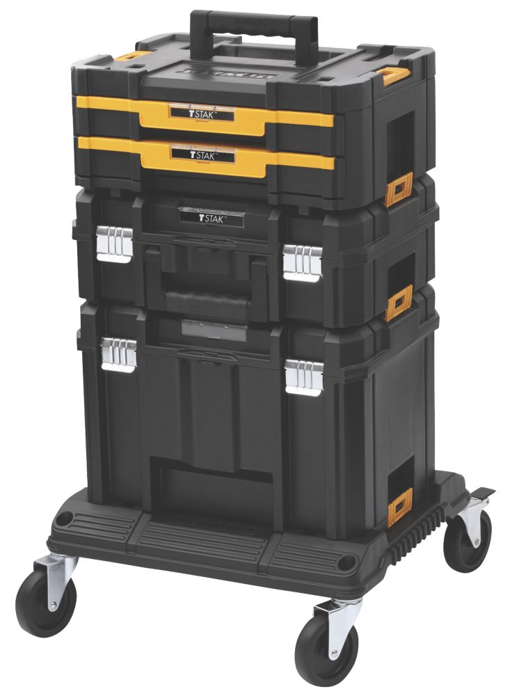 DeWalt TSTAK 3-in-1 Rolling Workshop - Screwfix