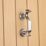 Hardware Solutions Door Knocker Doctor Polished Chrome 85mm x 176mm