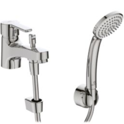 Ideal Standard Calista Chrome 108mm Deck Mounted Single Control Manual Shower Mixer Tap