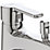 Ideal Standard Calista Deck-Mounted  Bath/Shower Mixer Chrome