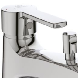 Ideal Standard Calista Chrome 108mm Deck Mounted Single Control Manual Shower Mixer Tap
