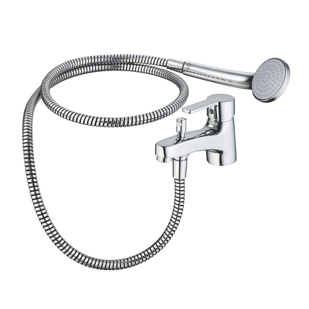 Ideal Standard Calista Deck-Mounted  Bath/Shower Mixer Chrome