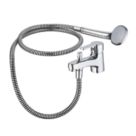 Ideal Standard Calista Chrome 108mm Deck Mounted Single Control Manual Shower Mixer Tap