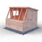 Shire  8' x 8' (Nominal) Pent Timber Potting Shed