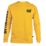 CAT Trademark Banner Long Sleeve T-Shirt Yellow Medium 38-40" Chest