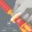 Wera Kraftform Kompakt Torque 1.2-3.0Nm Extra Slim 1 Tool Finder VDE Interchangeable Insulated Screwdriver Set 15 Pieces