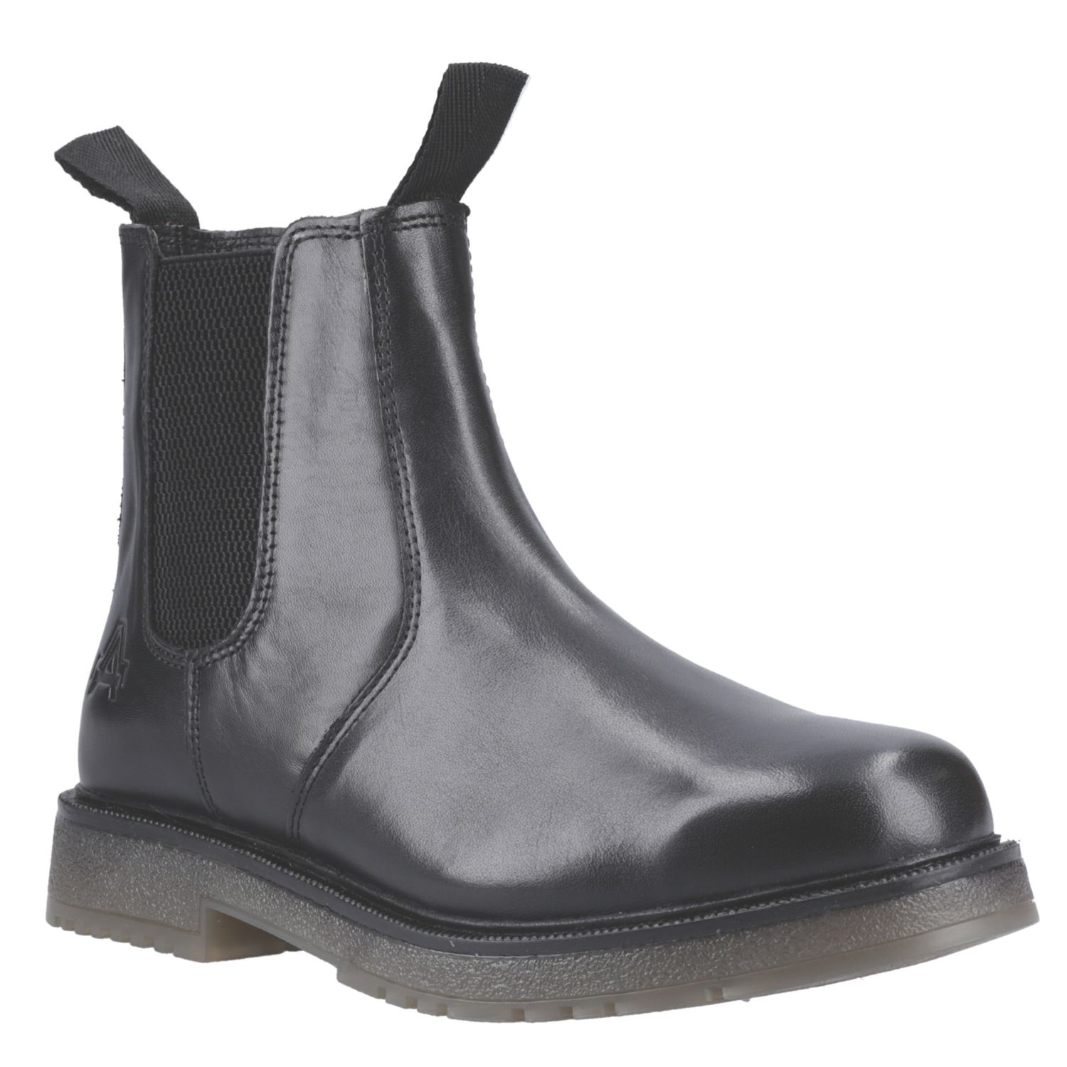 Amblers Colchester Size 7 Black Non Safety Dealer Boots (994XN)