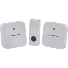 Knightsbridge DC015 Plug-In Wireless Door Chime Kit White