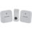Knightsbridge DC015 Plug-In Wireless Door Chime Kit White