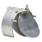 Broadfix  Rat Drain Blocker Twin Flaps 100mm (3.94")