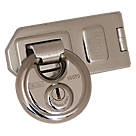 Kasp Disc Padlock with Hasp Zinc-Plated 160mm