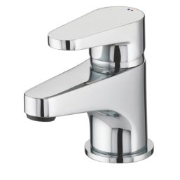 Bristan Quest Bathroom Basin Mono Mixer Tap with Clicker Waste Chrome