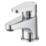 Bristan Quest Chrome 115mm Cloakroom Lever Mono Basin Mixer Tap  With Clicker Waste