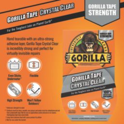 Gorilla Glue  Tape Crystal Clear 8.2m x 48mm