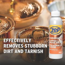 Zep   Copper & Brass Polish 250ml