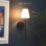 UME  Multi Colour Rechargeable LED Black Wall Lights with Tapered Shade 4.9W 200lm 2 Pack