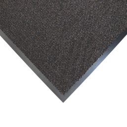 COBA Cosmo Entrance Mat Grey/Brown 1.5m x 0.9m x 8mm
