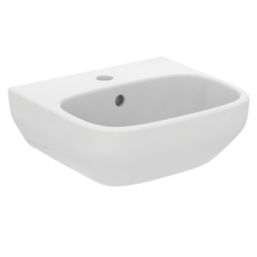 Ideal Standard i.life A Handbasin & Pedestal 1 Tap Hole 400mm
