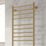 Reina 800mm x 500mm 358BTU Brass Flat Electric Towel Radiator