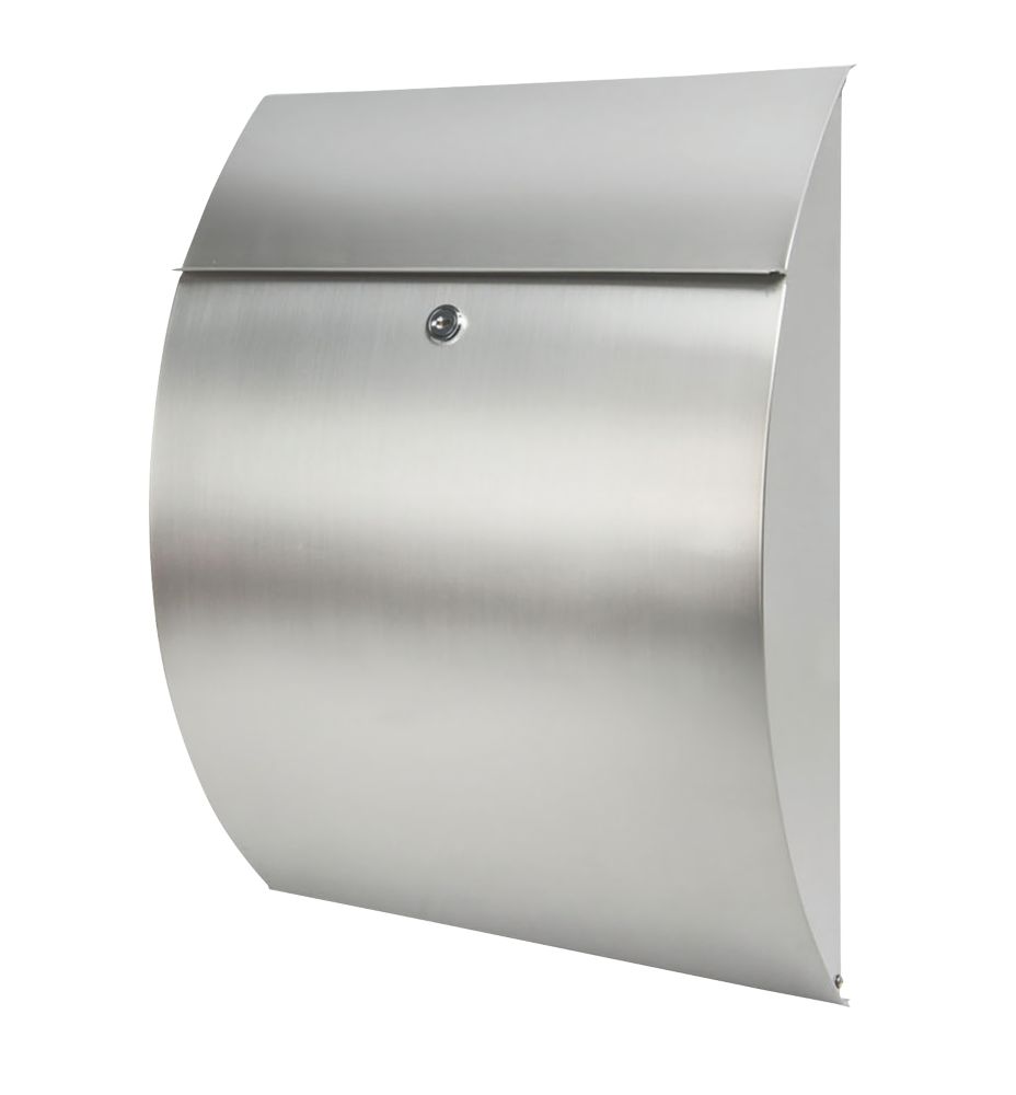 Burg-Wachter Riviera Post Box Grey Metallic
