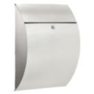 Burg-Wachter Riviera Post Box Grey Metallic