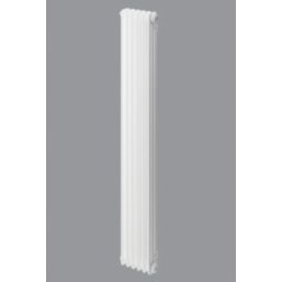 DeLonghi 2000mm x 302mm 3972BTU Traffic White Vertical 3 Column Radiator