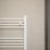 Flomasta 1000mm x 500mm 1522BTU White Flat  Towel Radiator