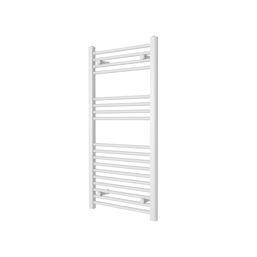 Flomasta 1000mm x 500mm 1522BTU White Flat  Towel Radiator
