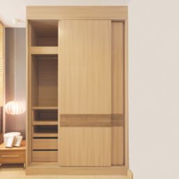 Henderson Double-Top W12 2-Door Sliding Track System Silver 1200mm