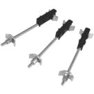 Unika EasiBolt Kitchen Worktop Connecting Bolts 150mm 3 Pcs