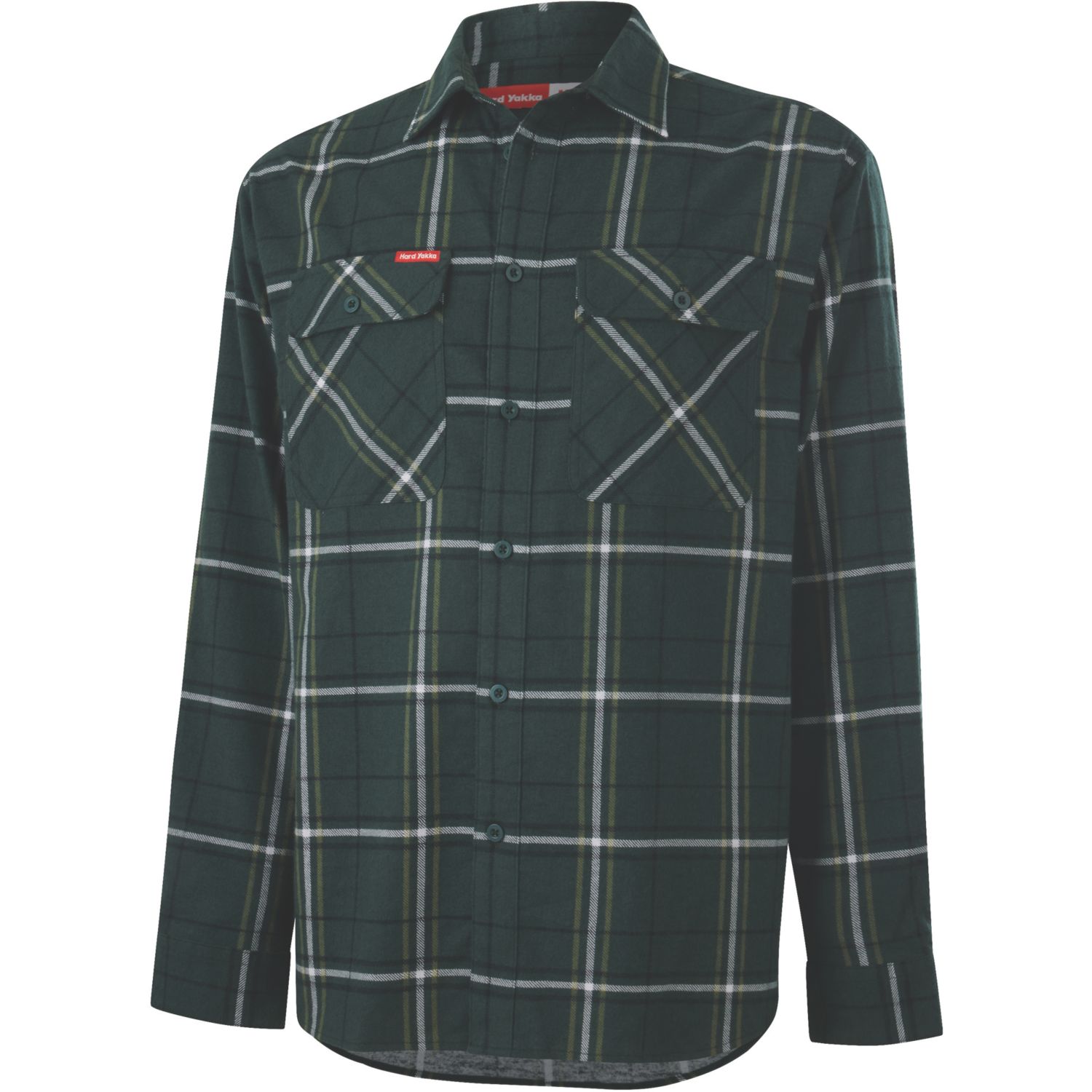 Hard Yakka Shirt Green Medium 38" Chest (996CM)