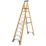 Werner Fibreglass 2.94m 10 Step Platform Step Ladder