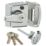 ERA 183-37-1  Double Locking Night Latch  Polished Chrome 40mm Backset