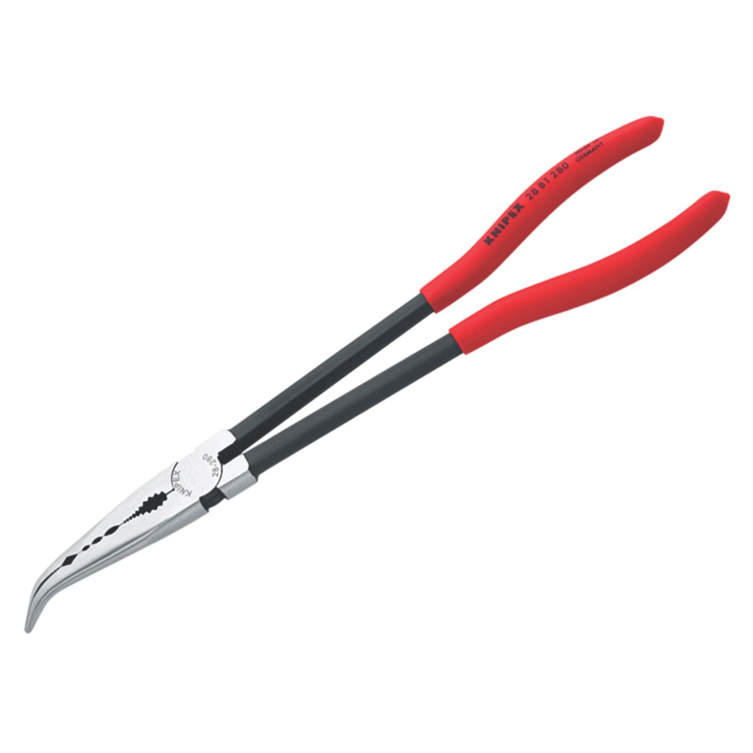 Knipex Long Reach Bent Pliers 10.9" (280mm) (996HL)