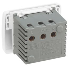 British General  16A Modular Key Card Switch White