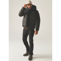 Regatta Aldthorn  Mens Jacket Black/Textured Print Large 41-42" Chest