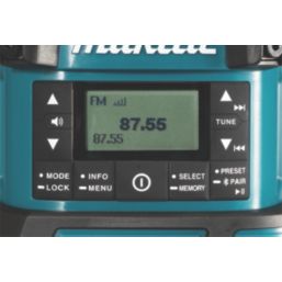 Makita DMR056 18V Li-Ion LXT Compact Fluorescent DAB+ / FM Lantern / Radio with USB Blue/Black 200/100 & 310/155lm - Bare