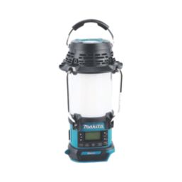 Makita DMR056 18V Li-Ion LXT Compact Fluorescent DAB+ / FM Lantern / Radio with USB Blue/Black 200/100 & 310/155lm - Bare