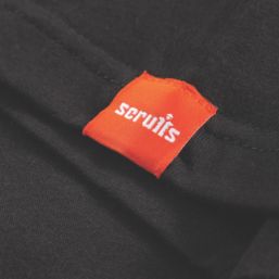 Scruffs Graphic Short Sleeve T-Shirt Black X Large 44" Chest