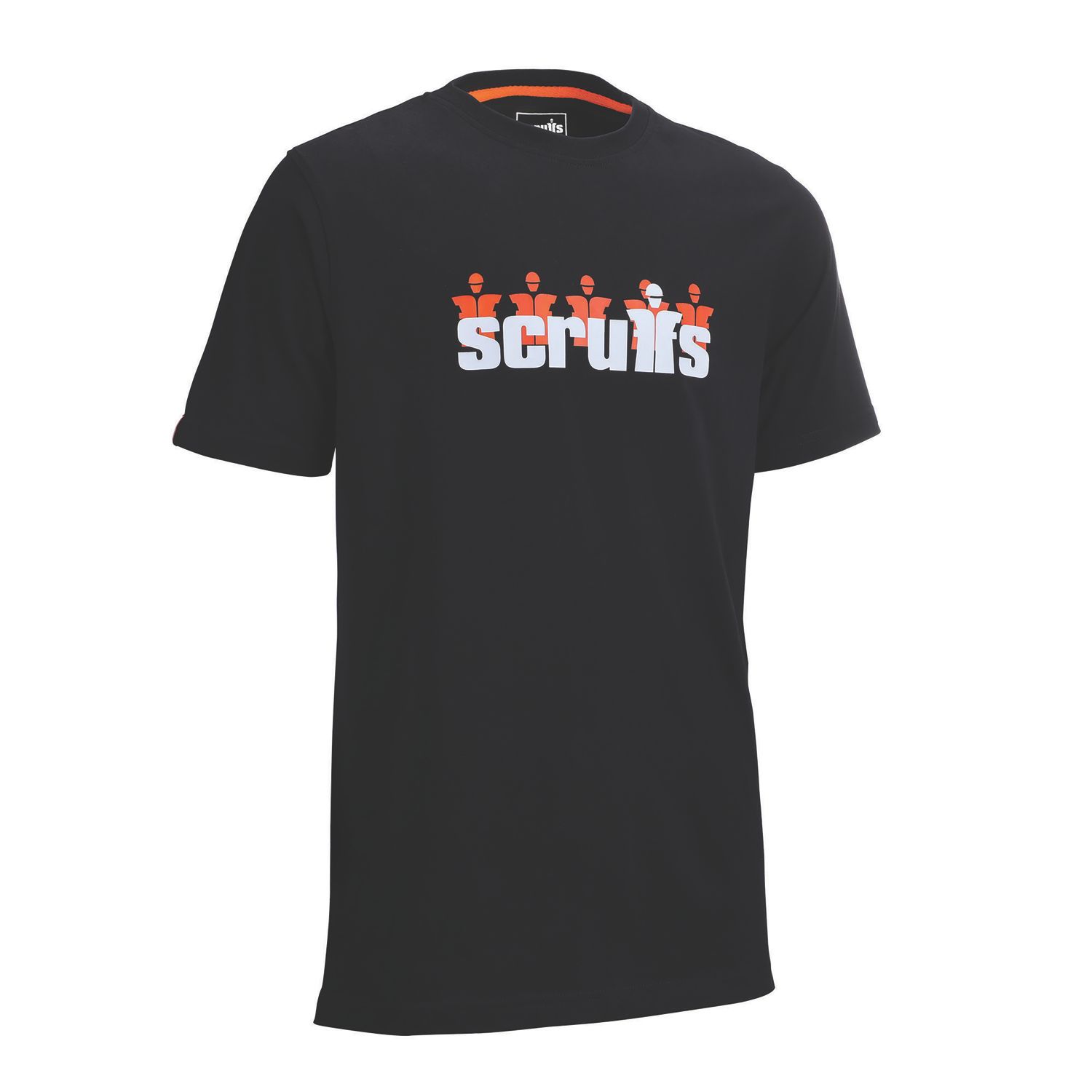 Scruffs Graphic Short Sleeve T-Shirt Black X Large 44" Chest (996RT)