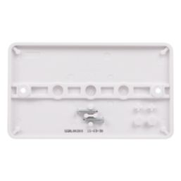 Schneider Electric Lisse 2-Gang Blanking Plate White