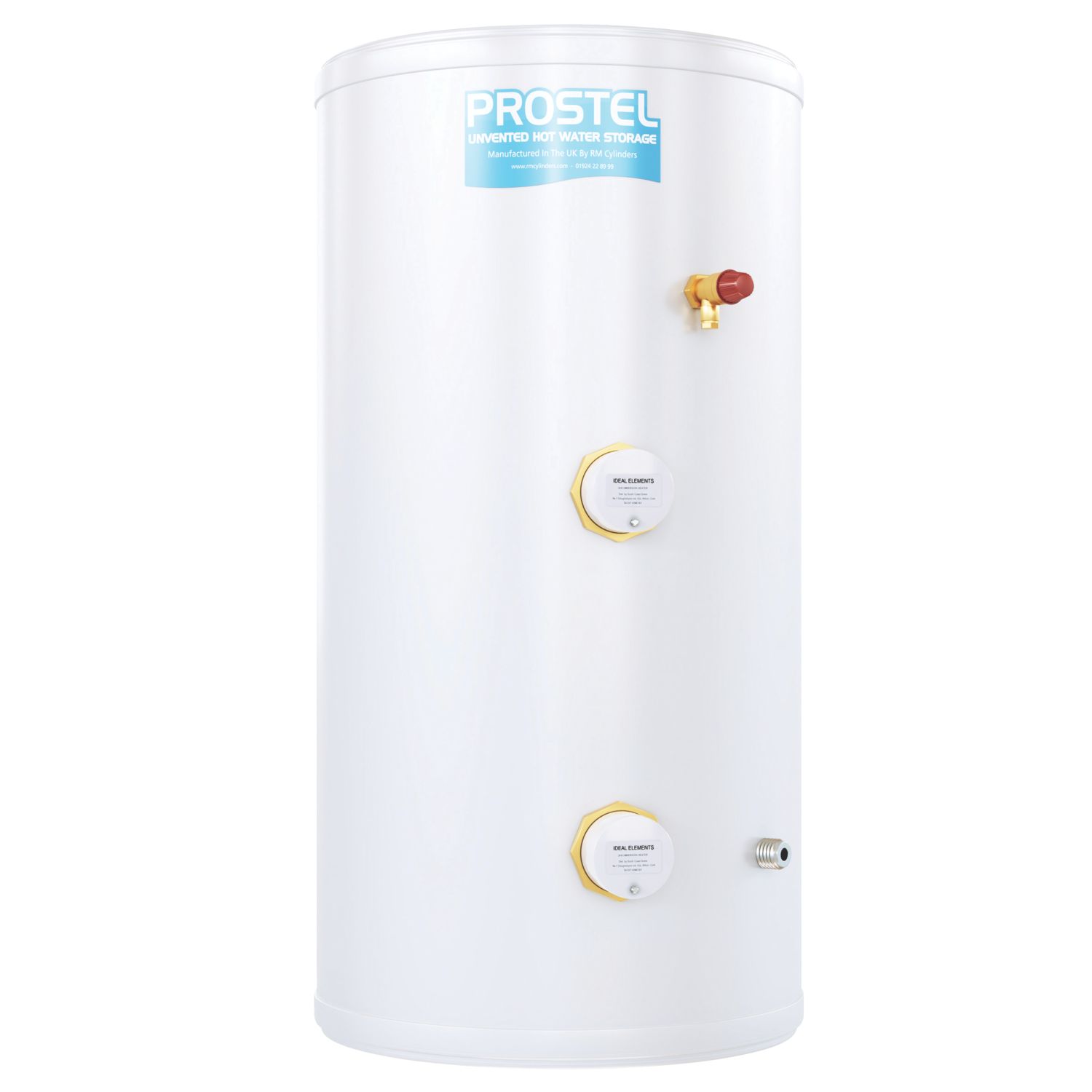 RM Cylinders Prostel Direct Unvented Cylinder 150Ltr (99712)