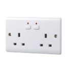 Energenie MiHome 13A 2-Gang SP Switched Smart Socket White