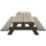 Forest Small Rectangular Garden Picnic Table 1500mm x 1500mm x 700mm