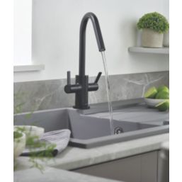 Bristan Cashew Monobloc Sink Mixer Tap Black