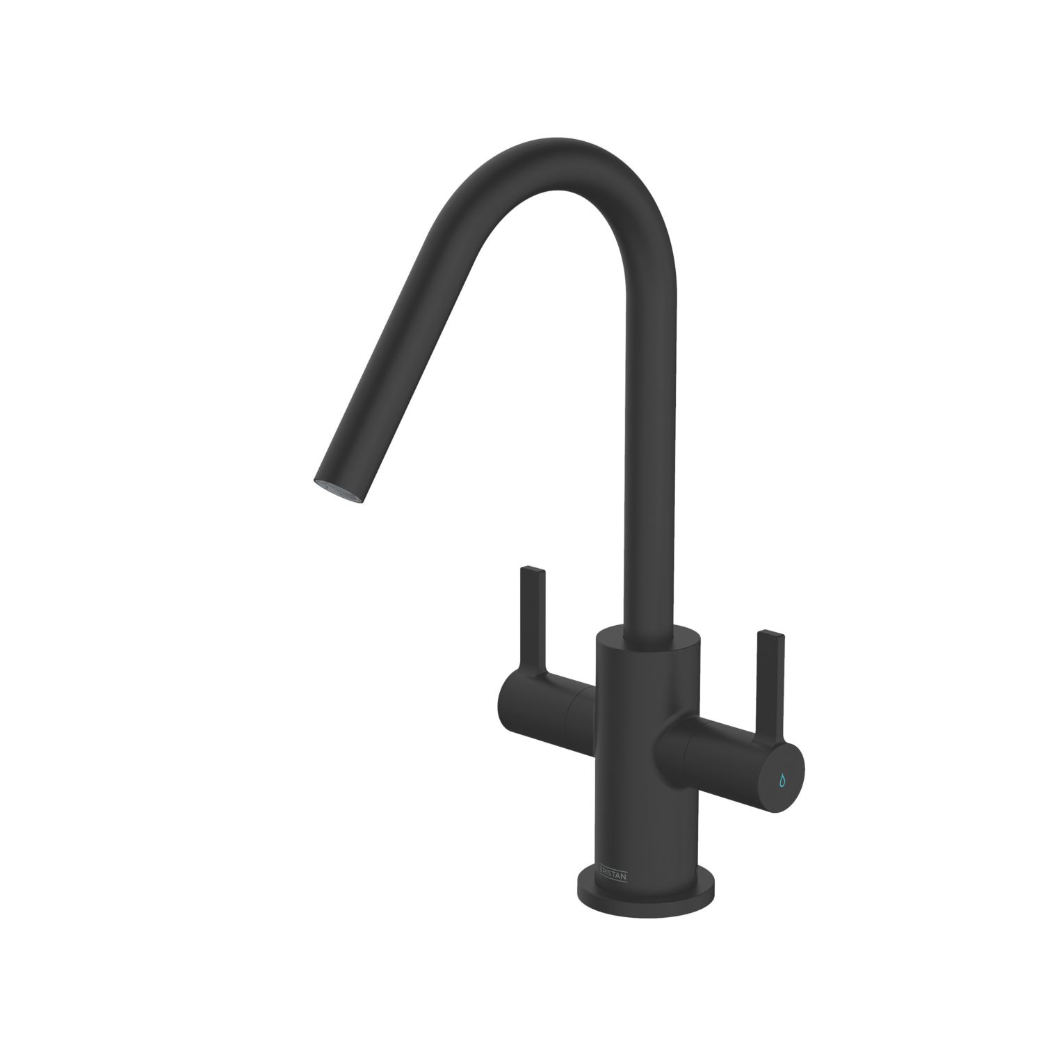 Bristan Cashew Monobloc Sink Mixer Tap Black (997AJ)