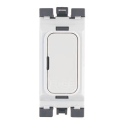 Hager Sollysta WMGFU13 13A Grid Fused Spur White