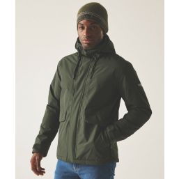 Regatta Sterlings  Jacket Dark Khaki (Black) Medium 47.2" Chest